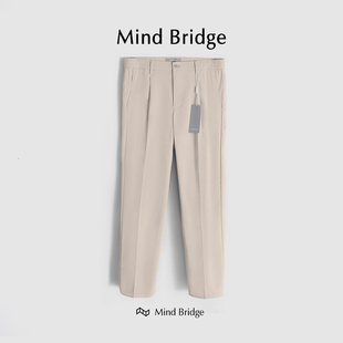 吸湿透气休闲长裤 男士 宽松韩版 修身 MindBridge夏季 直筒裤 2025新款