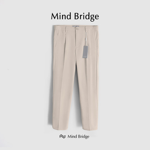 MindBridge长裤直筒透气休闲裤