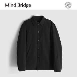 MindBridge新款 户外防风保暖休闲商务翻领鹅绒羽绒夹克男 2025冬季