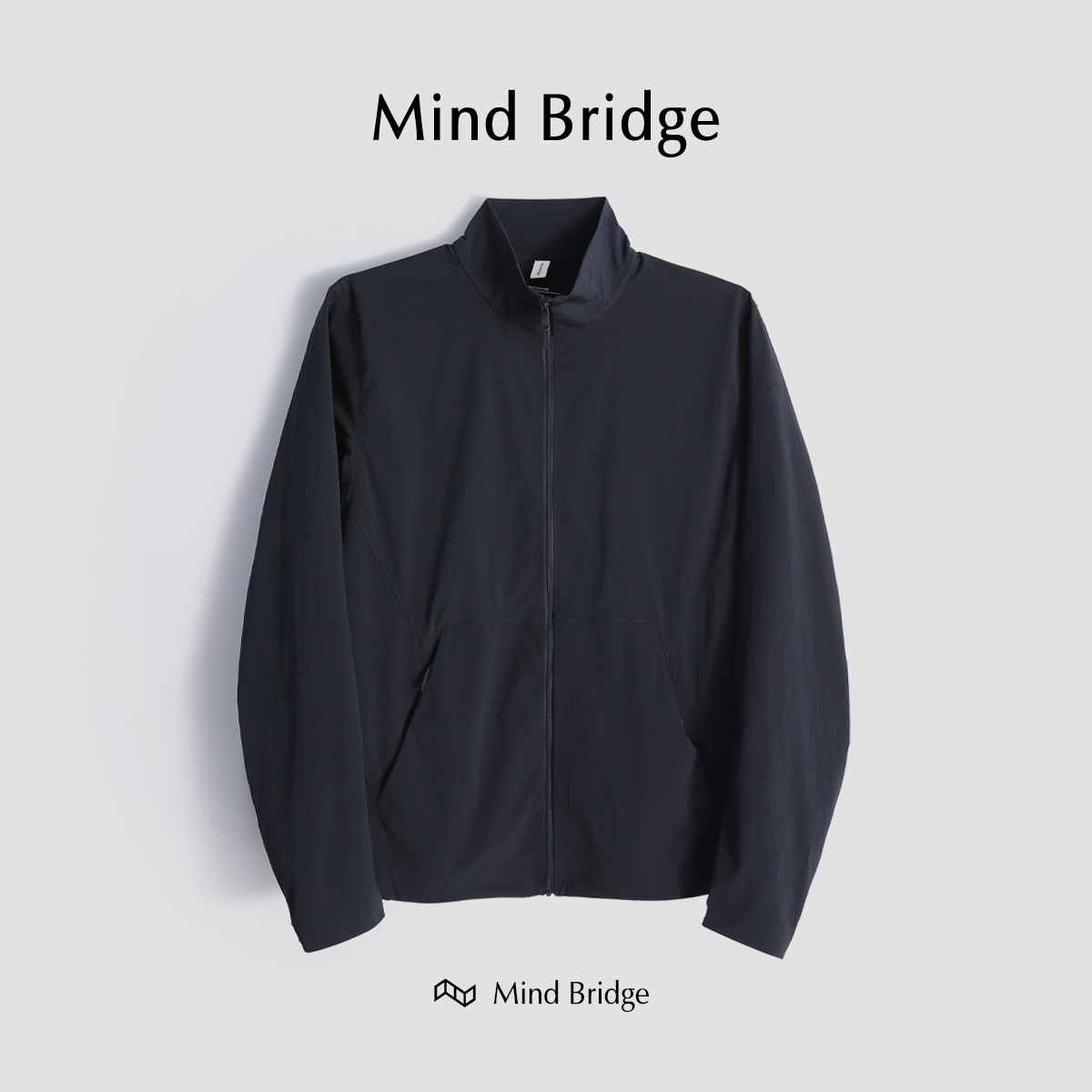 户外立领夹克MindBridge防风春夏
