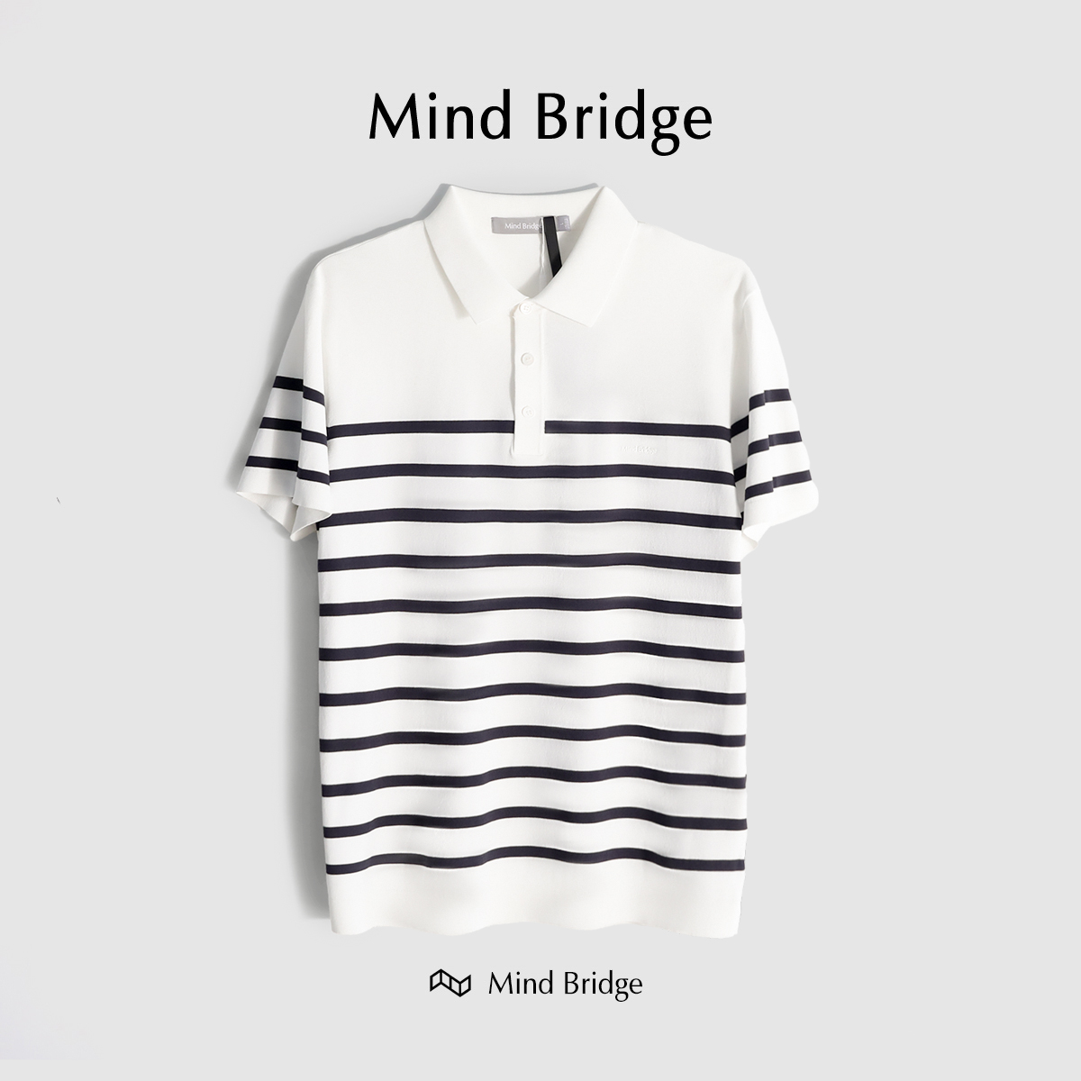 MindBridge夏短袖商务休闲POLO衫