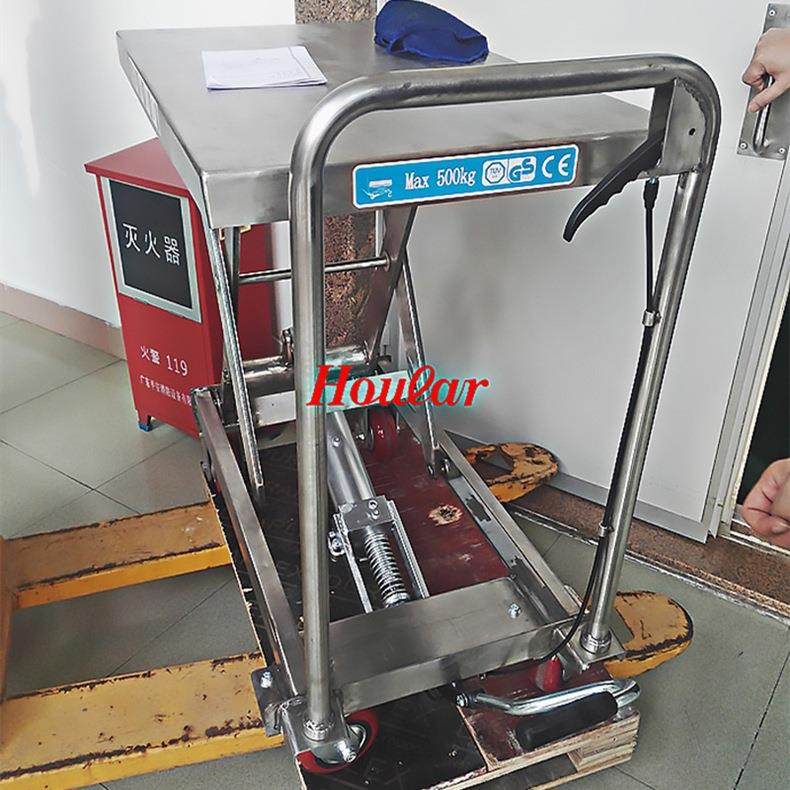 PT5k00A重500g不锈钢平台车全304载SUS锈PT500A（钢液压手不动升,五金/工具,升降台,淘宝优惠券,粉丝福利购,淘宝优惠卷