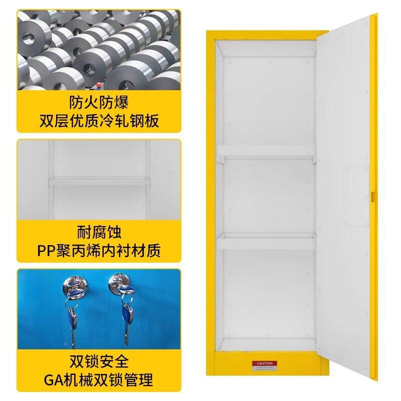 防柜P全P内衬危化品试剂柜火GA/T73机爆械双人双锁易制834爆安柜图片