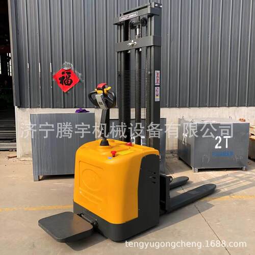 电动叉MAGA-102智能堆车厂 家半自动自堆车价格 半动堆车