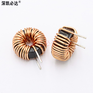 磁环电感65125-100UH 10A电流1.0线径大电流环形电感 储能线圈