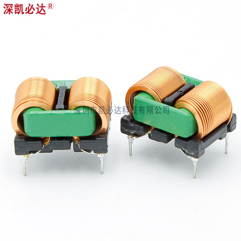 扁平铜线共模电感SQ1515-5MH6A电流插脚电源EMC磁环滤波电感线圈