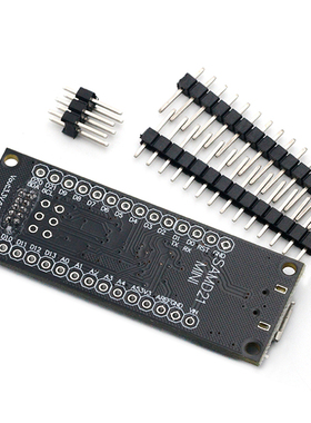SAMD21迷你32位 ARM Cortex M0内核不焊脚 微型 MINI板5V