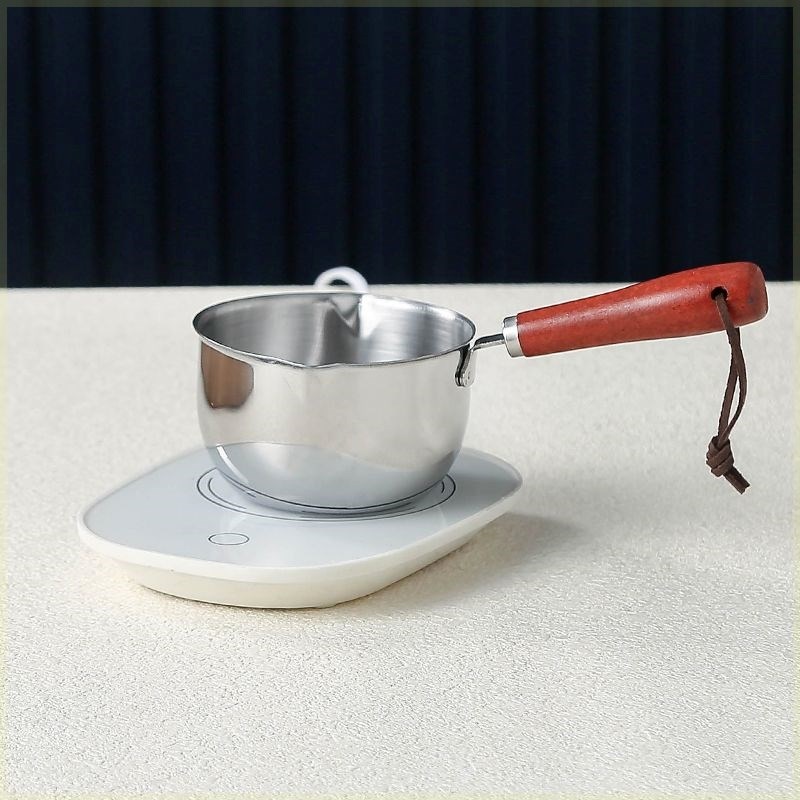 蜡瓶糖制c作工具巧克力融化锅融蜡锅自制蜡瓶糖制作模具不锈钢小