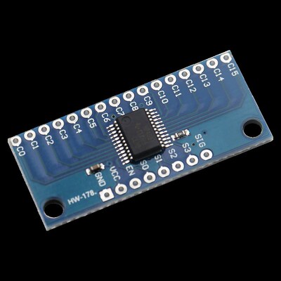 CD74HC4067高速CMOS 16通道模拟多路复用器 For Analog/Digital