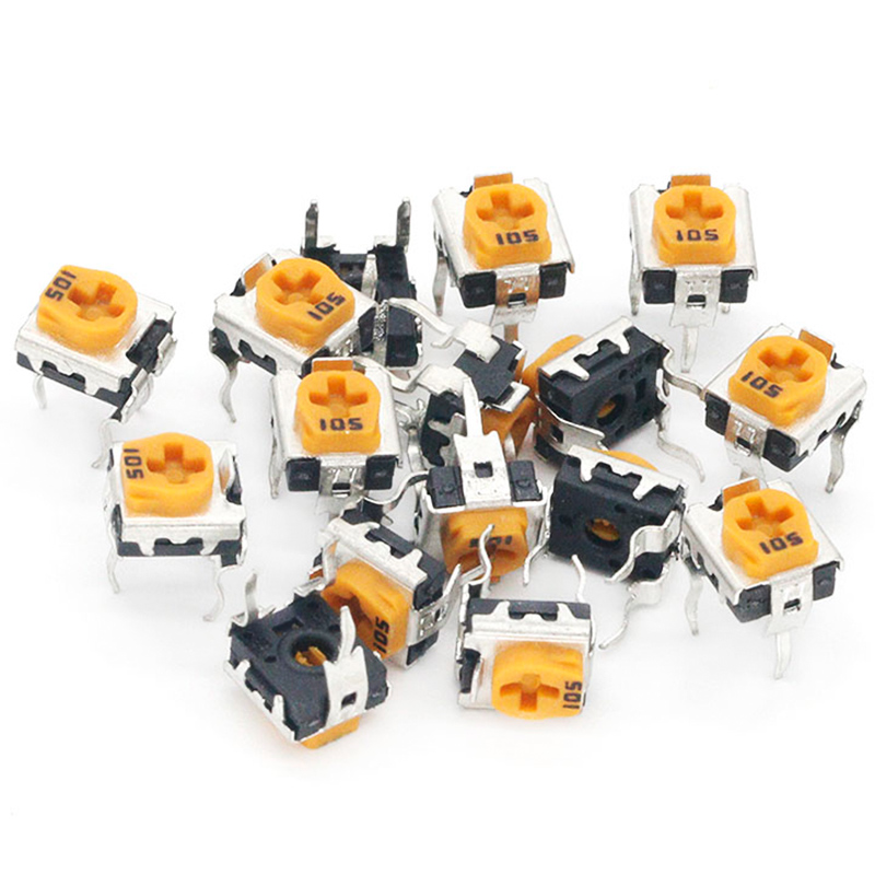 WH06-2C可调电阻电位器卧式1K/2K/5K/10K/20K/100K 102 103 200欧