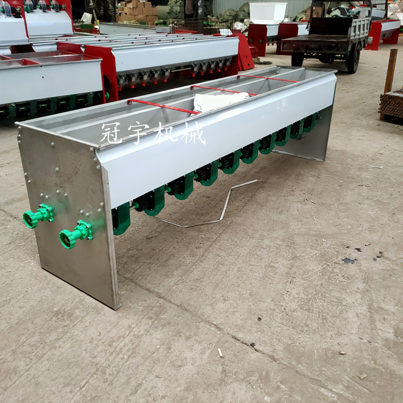 播种机不锈钢双箱小麦播种施肥一体箱旋耕K机配电动撒肥机撒两种