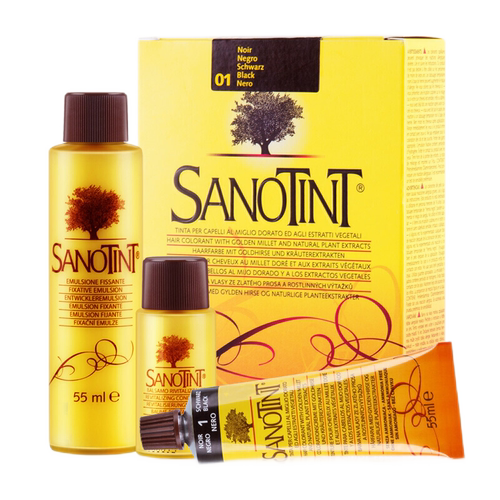 Sanotint圣丝婷植物染孕妇可用在家染意大利进口2盒装