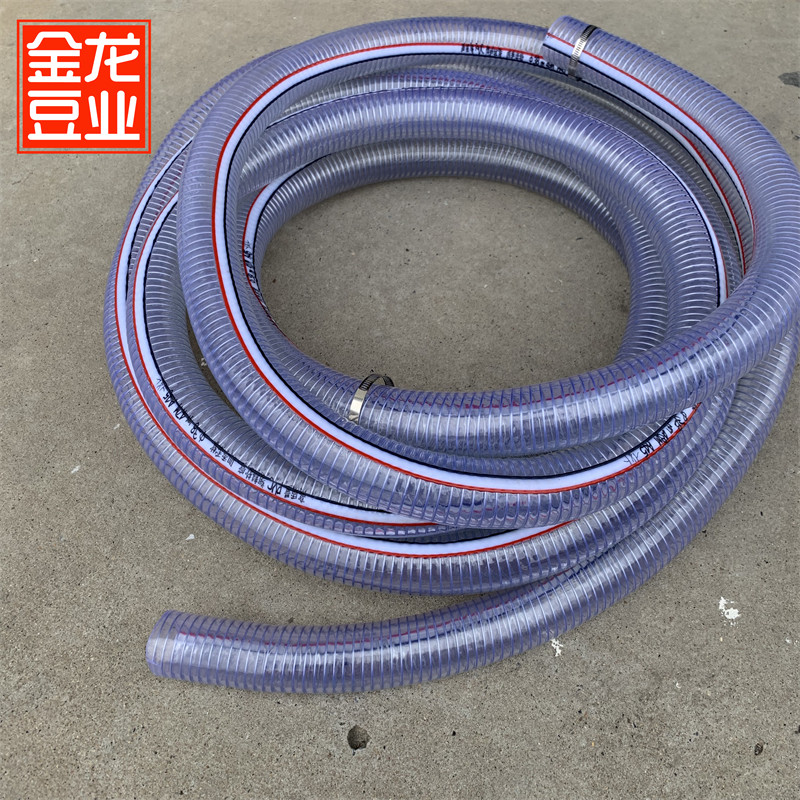 热销pvc钢丝软管耐高温加厚塑z料管管D透明水管耐油管子真空管抽