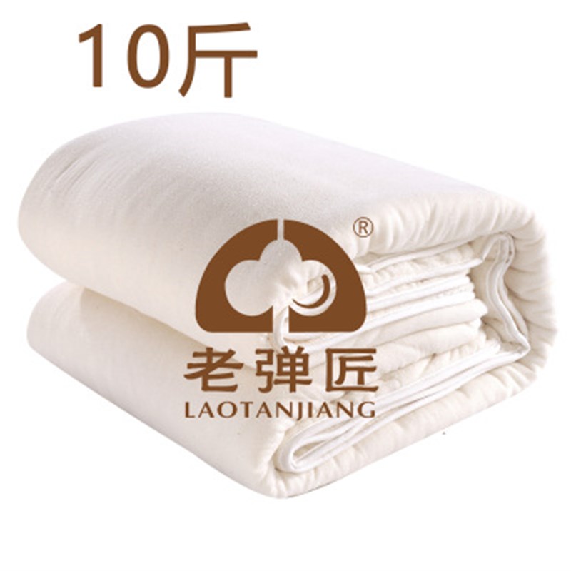 新款新疆棉花被 2-10斤有网棉胎棉絮网套 单双人学校学生被子厂家