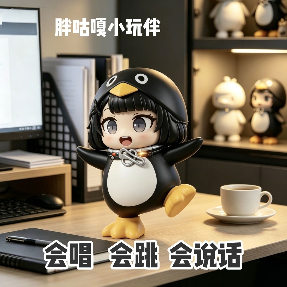 新款网红儿童玩具咕咕嘎嘎小企鹅跳舞学舌益智解压婴幼儿早教礼物图片