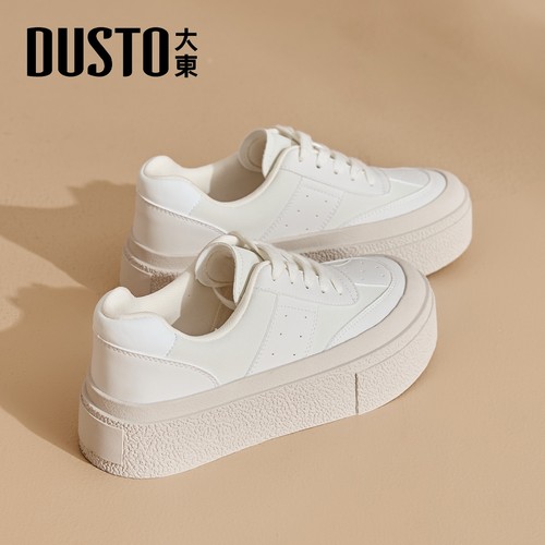 大东官方正品厚底平底百搭小白鞋