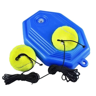 单人网球带线网球弹力绳压力回弹耐打网球健身新手训练网球拍狗狗