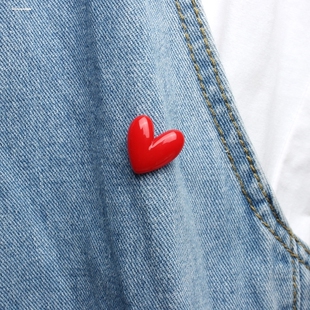 爱心少女心简约小别针传说决心之下胸针可爱个性情侣徽章包包装饰