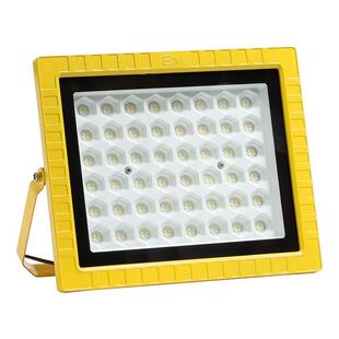 led防爆灯仓库厂房100W200瓦300w防水防尘加油站防爆方形投光灯