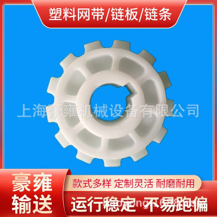 21齿双排链轮5935网带配套链轮MC尼龙自润滑齿轮含油链轮传动齿轮