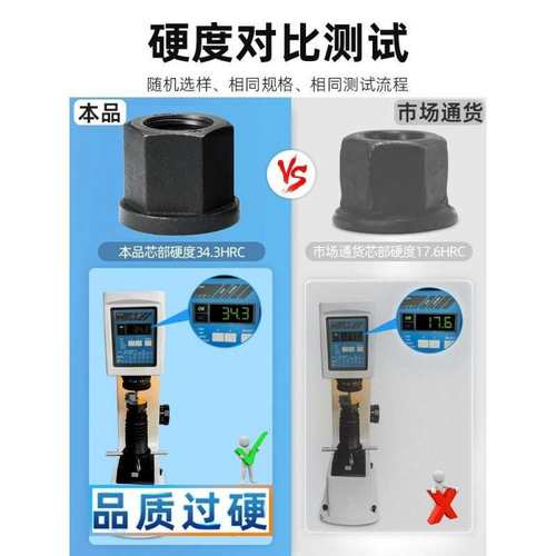 10.9级加高法兰螺母DIN6331带垫带肩加厚模具压板螺帽M8M12M16M20