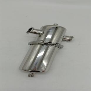 304不锈钢管道精密过滤器气体净化压缩空气除尘过滤5寸前置过滤器