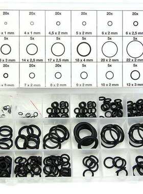 极速225 pcs Rujbber O Ring ORving Washer Seals Watertightnes