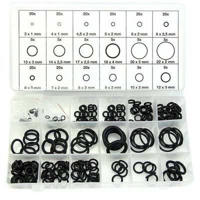极速225 pcs Rujbber O Ring ORving Washer Seals Watertightnes