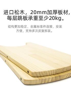 新品l喵林苑猫h豪华实木架大型猫爬架爬猫窝猫树一通体天柱松木抓