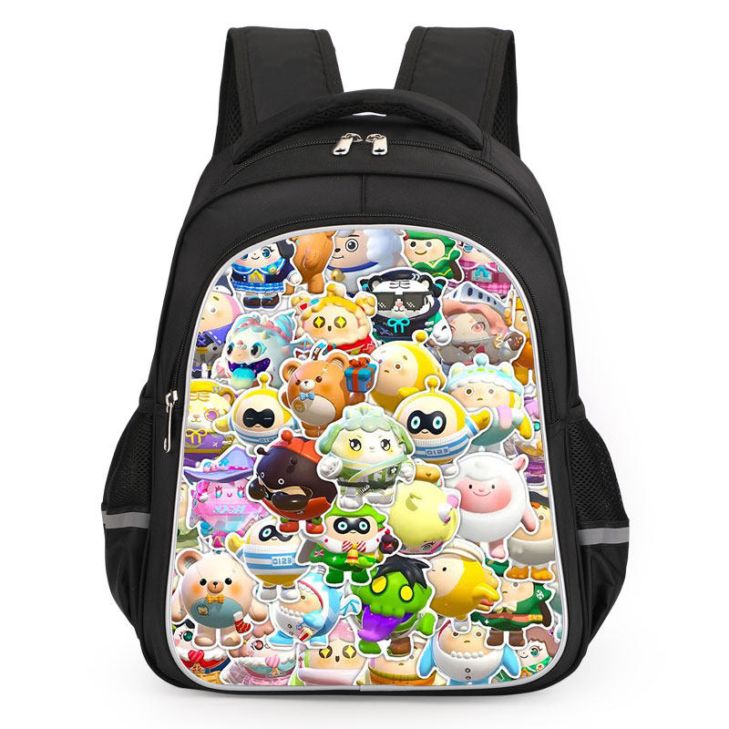 速发可爱蛋仔派对书包男生一二四五儿童书包女小学生三到六年级护