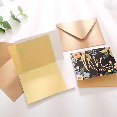 新品birthday card besqt wishes card invitation card thank yo