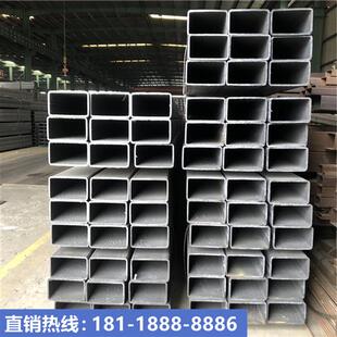 新品方管黑铁方管镀锌方管Q235z矩形管Q355无缝管冷拉方管铁管方