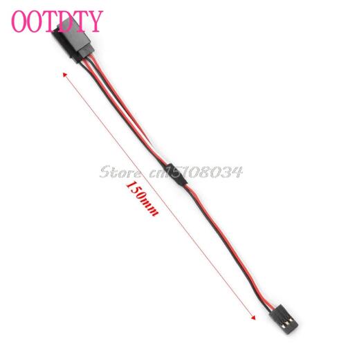 极速10Pcs 150mm Y Stylre RC Extension Servo Wire Lead Cord C