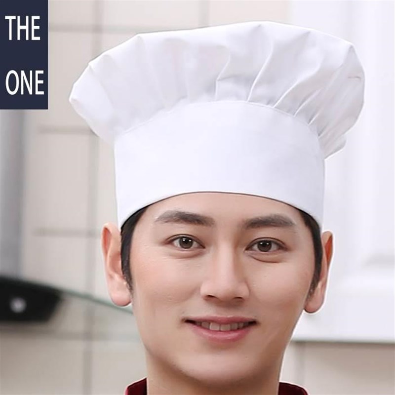 速发Chef hat beret chef back kitchen hat westernQRW restaura