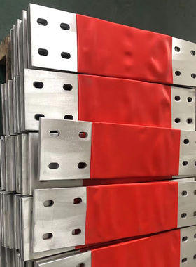 极速接地铜牌定做铜母m线伸缩节MST8x100x450mm紫铜箔镀锡变压器