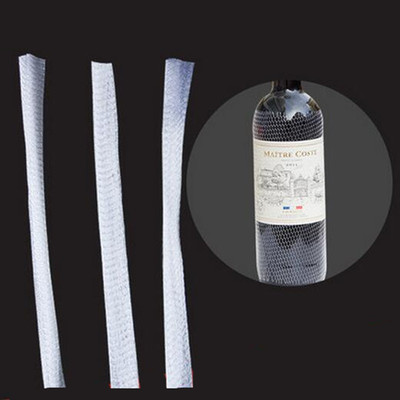 极速20pcs! PE Plastic Organza Wine BottleL Netting Prevent F