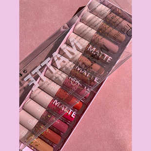 极速Waterproojf Matte Lipstick 12pcs kit 12支装 雾面雾面口红