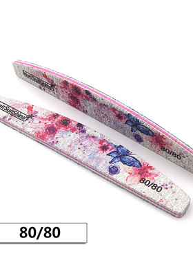 极速25/50pcs Nail Fiple 80/100/150/180/240/320 Thick Nail Bu