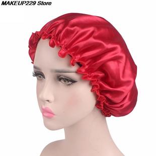 极速1X Hair Satin Bonnet For SAleeping Shower Cap Silk Bonne