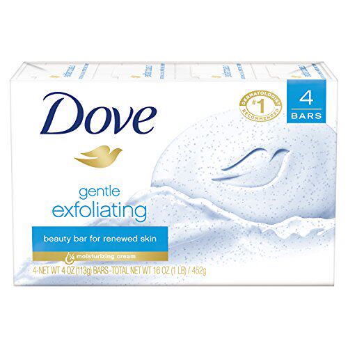 极速Dove Beauty Bar for Softer Skin Gentle ExfoRliating More