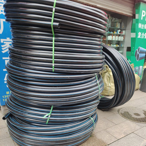 新品pe管自来水管4分40pe管20/63/50/32饮用M水管黑hdpe给水管25p
