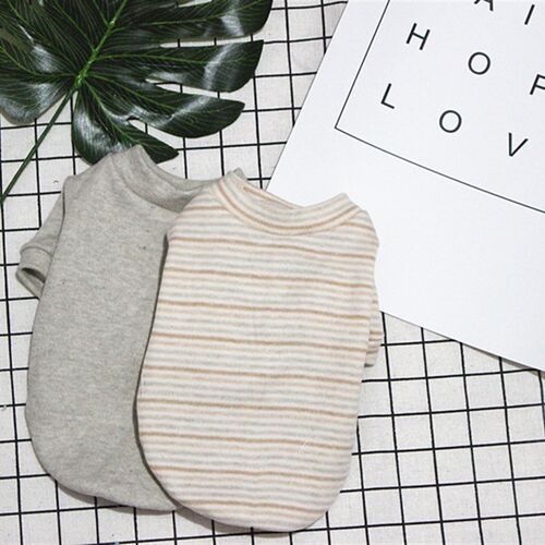 新品宠物秋衣狗h狗衣服秋冬纯棉睡衣猫狗泰迪比熊约克夏小狗冬装