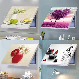 极速弱电箱电闸盒保护k套免v打孔盖子网路线装饰画配电箱防尘罩电