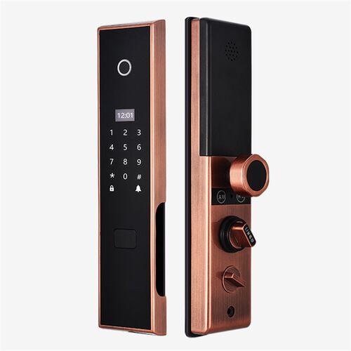 极速全自动指纹锁智能锁v电子密码锁家用门锁防盗门入户门锁