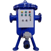 极速全程综合水处理器全自动智能物化一J体全滤式 循环水电子除垢