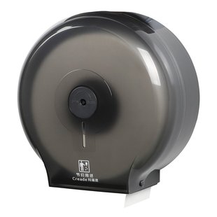 极速酒店卫生间大卷纸巾盒壁挂式免打孔防水N厕所纸巾盒大卷纸筒