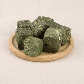 新品 磨牙b苜蓿草砖仓鼠兔子荷兰猪龙猫豚鼠磨牙草块500g