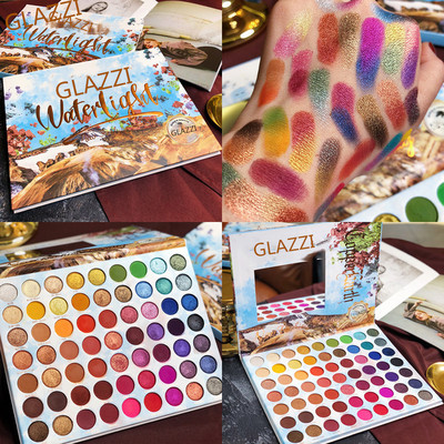 极速63 color eyeshadow ptalette waterproof make-up palette