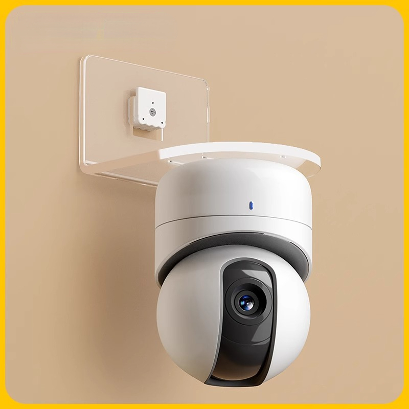 摄像头置物架倒挂支架免打孔壁挂客厅监控架子家用墙上卧室收纳架