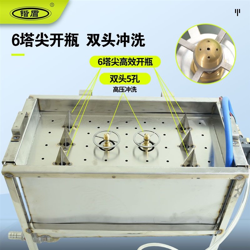 新款不锈钢双泵兑药箱冲洗泵抽药双泵兑药箱双泵T不锈钢兑药抽药